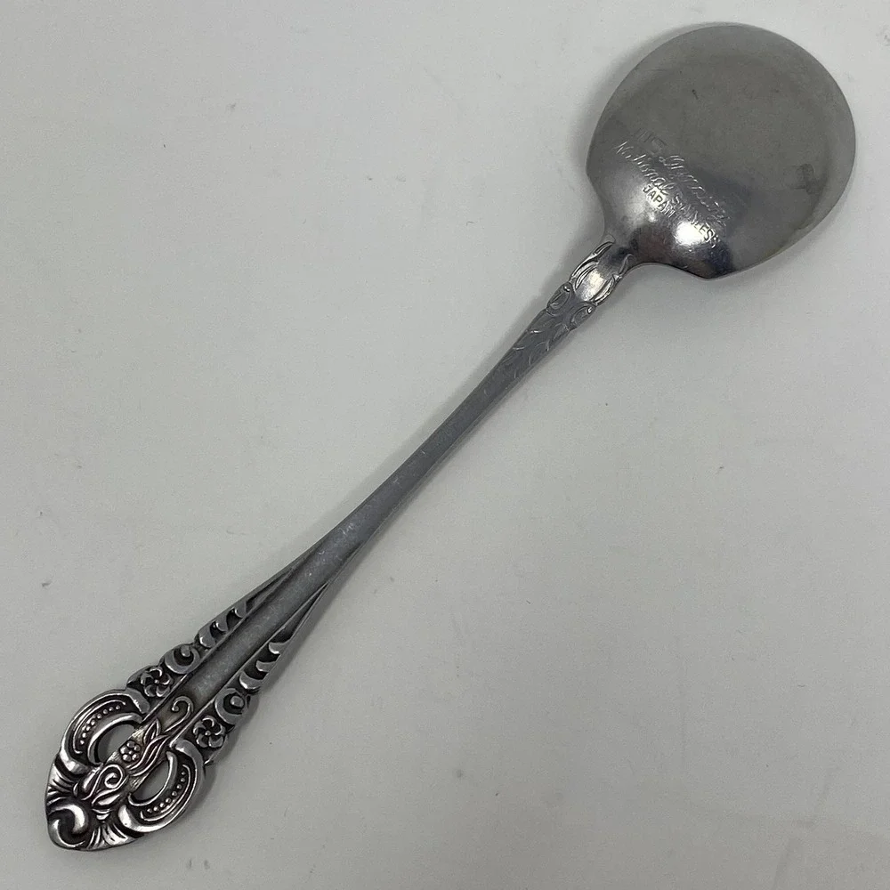 National Stainless Dynasty Sugar Spoon Silver 6